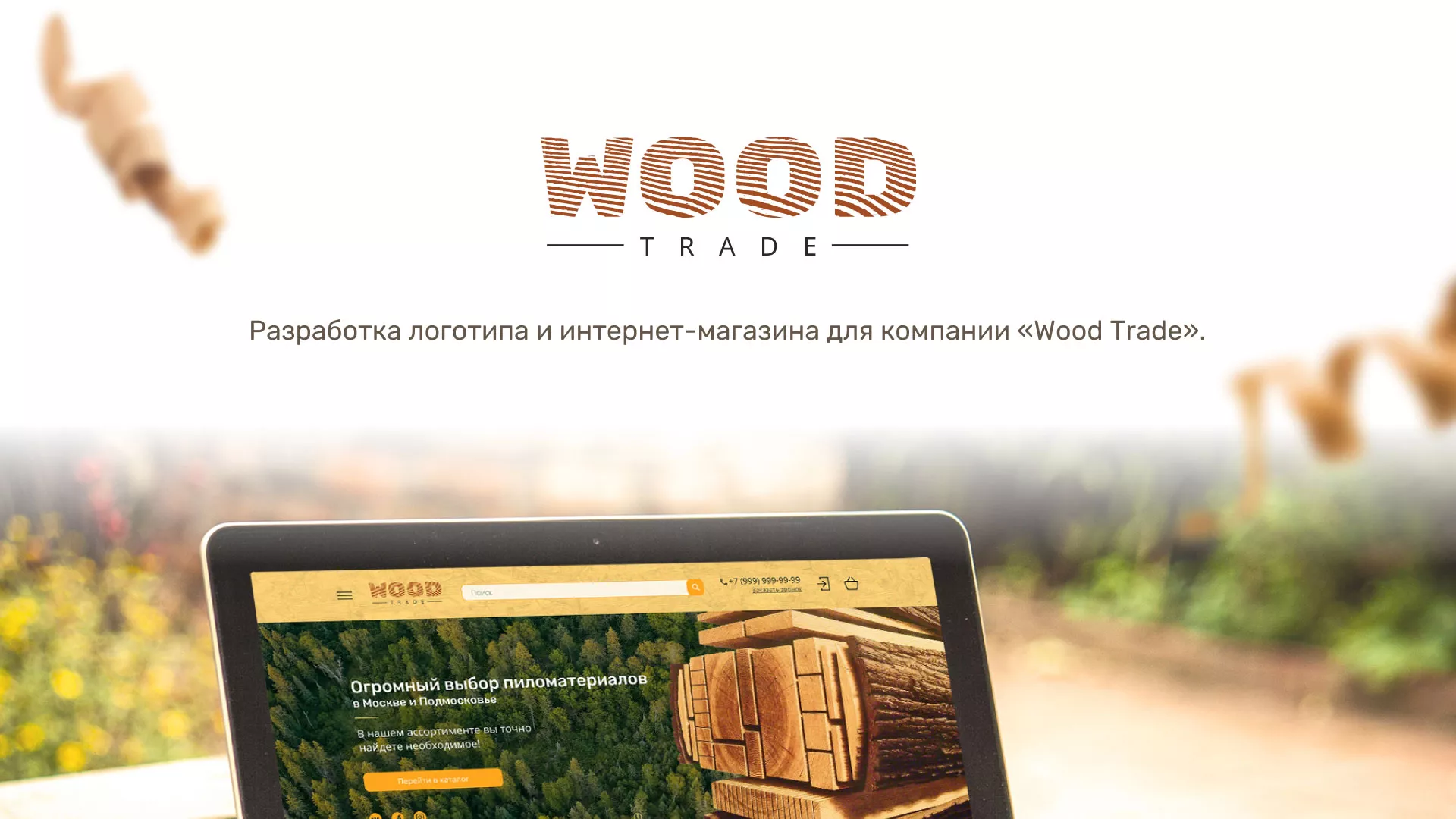 Разработка интернет-магазина компании «Wood Trade» в Давлеканово