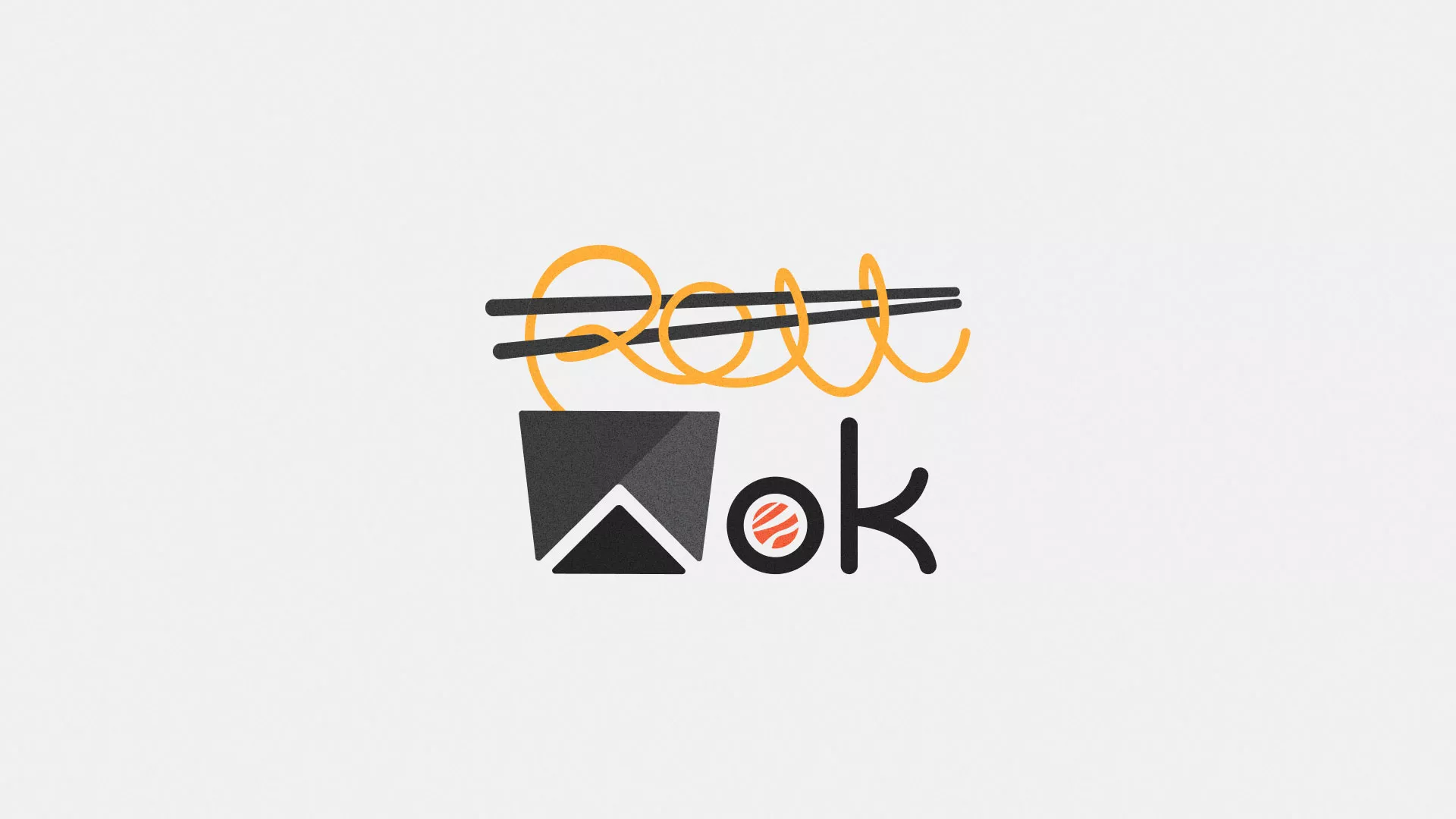 Разработка логотипа в Давлеканово для суши-бара «Roll Wok Club» Разработка логотипа в Давлеканово для суши-бара «Roll Wok Club»